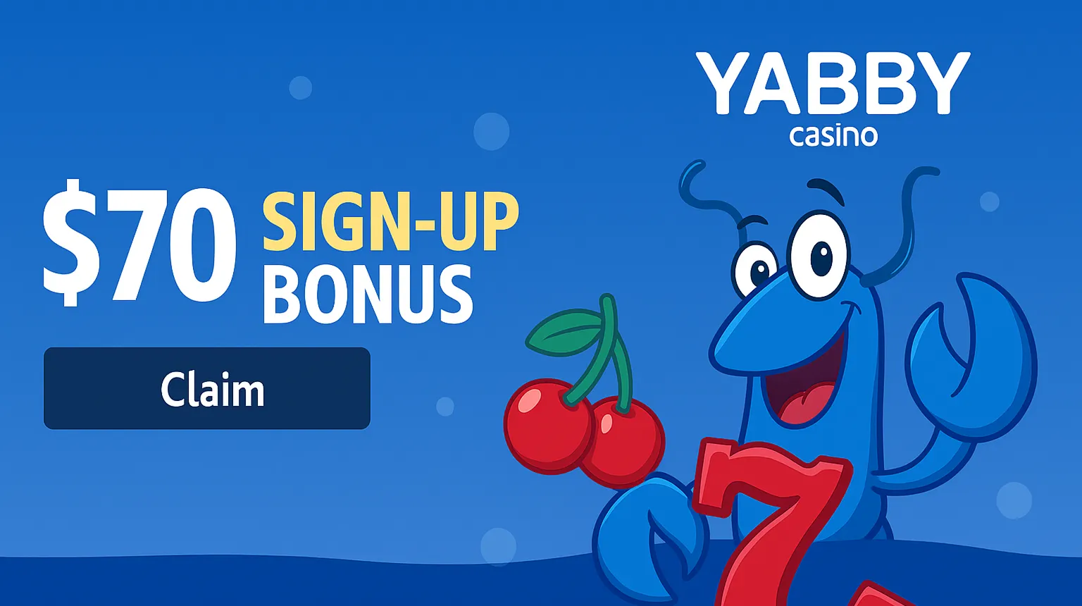Yabby Casino sign-Up Bonus